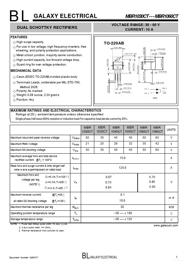 MBR1040CT