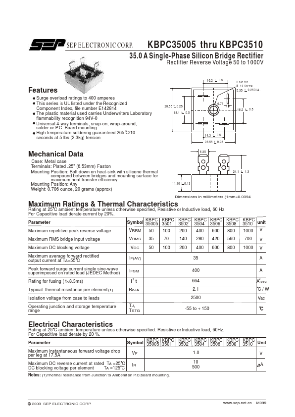 KBPC35005