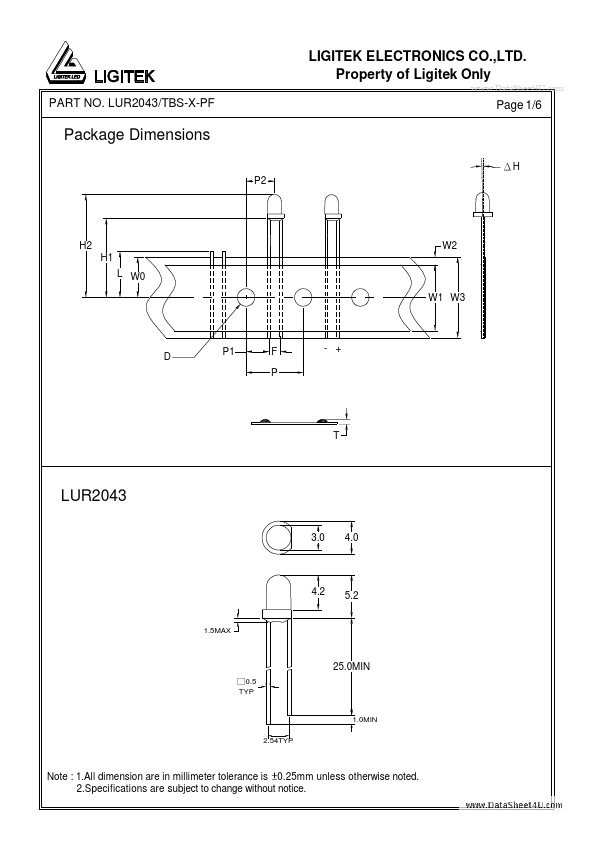 LUR2043-TBS-X-PF