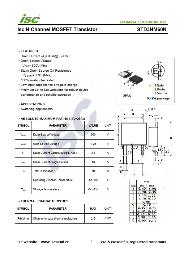 STD3NM60N