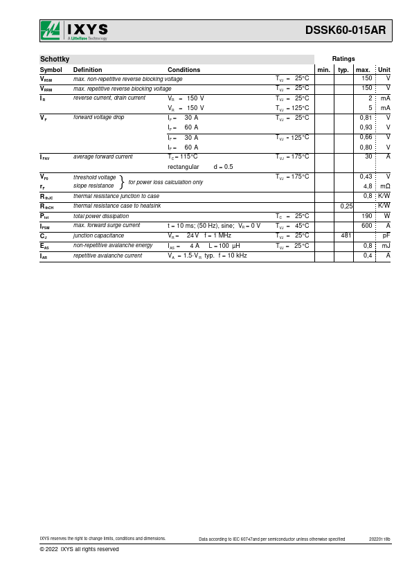 DSSK60-015AR