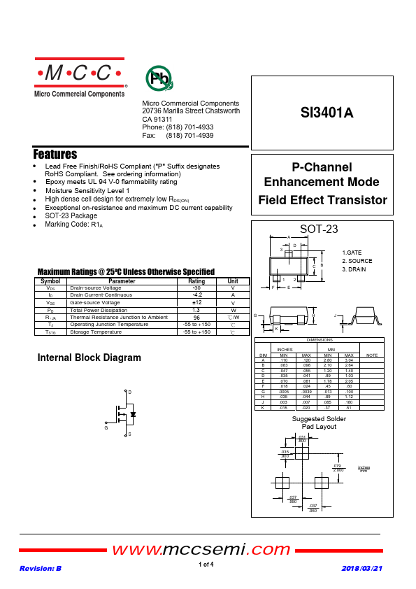 SI3401A