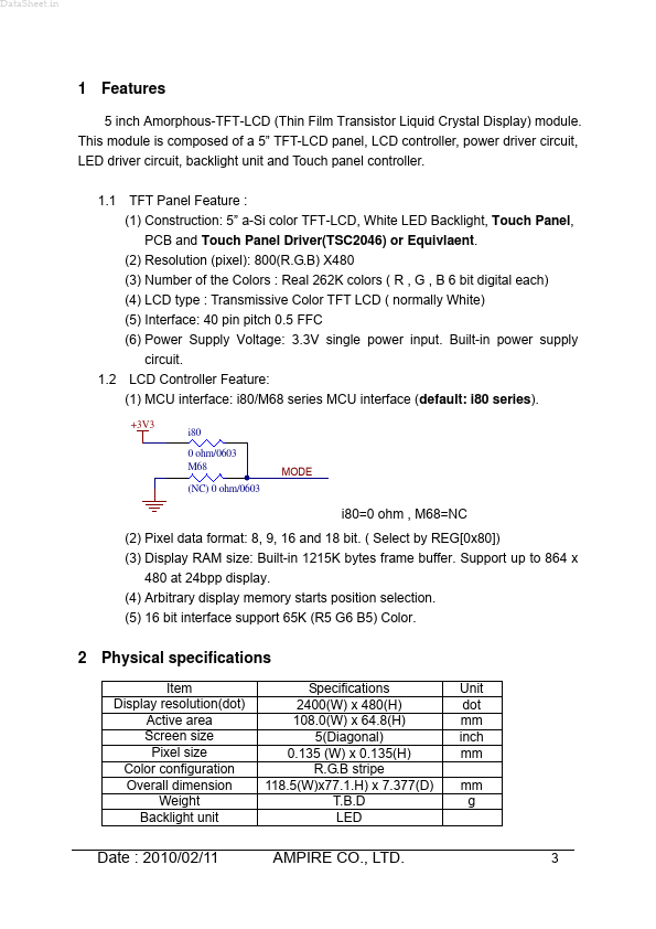 AM800480LTMQW-TW1H