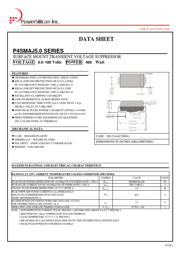 P4SMAJ48A