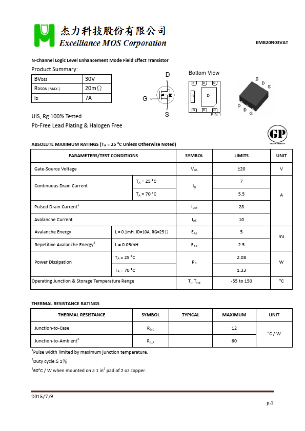 EMB20N03VAT