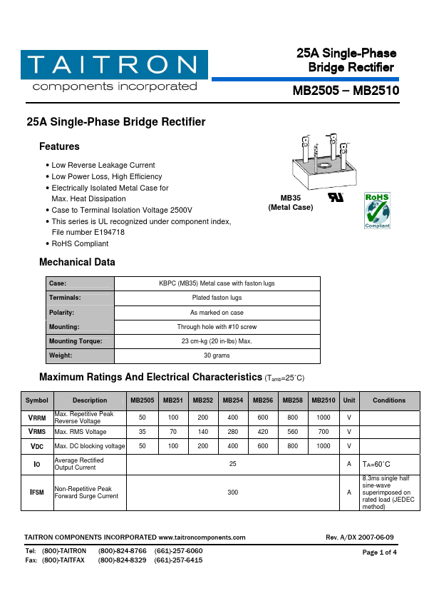 MB252