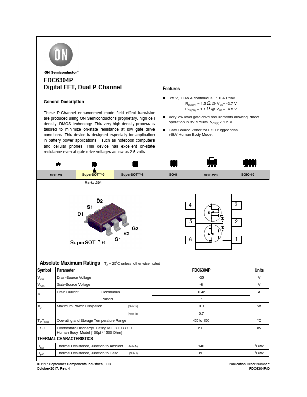 FDC6304P