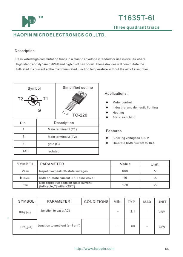 T1635T-6I