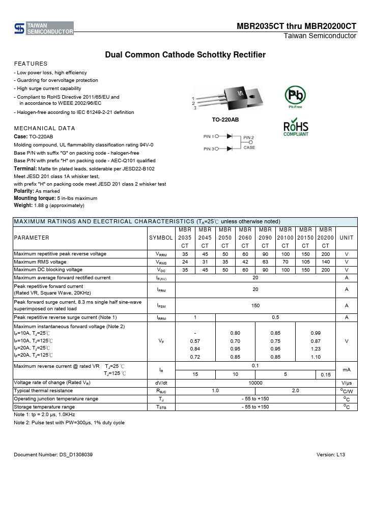 MBR2045CT