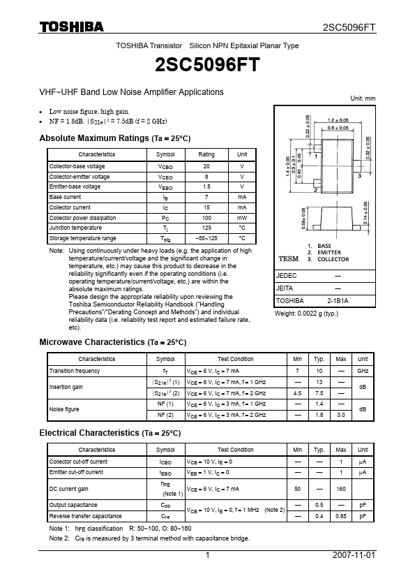 2SC5096FT