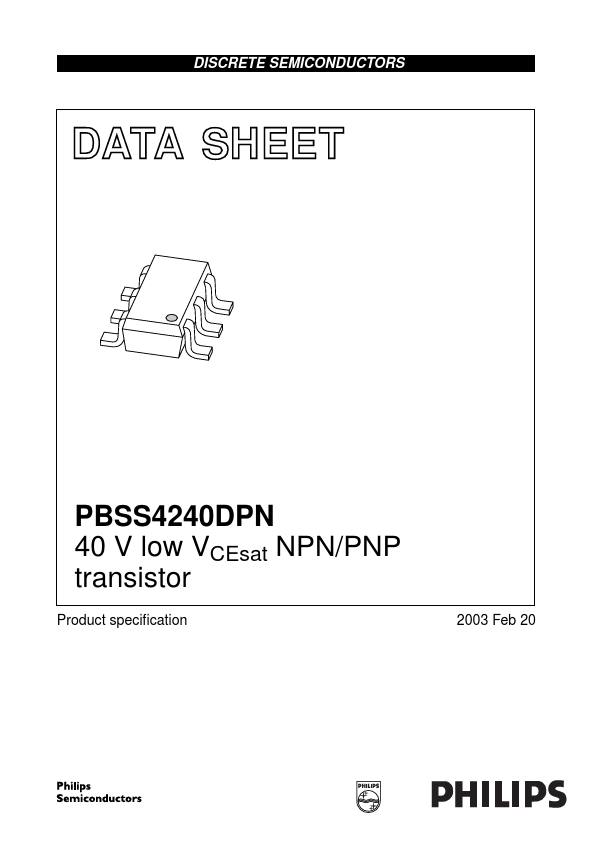 PBSS4240DPN