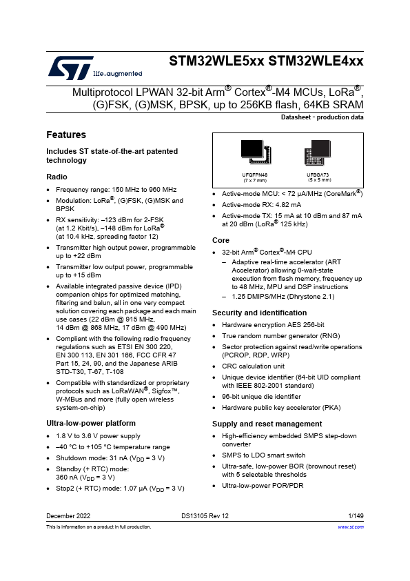 STM32WLE5CC