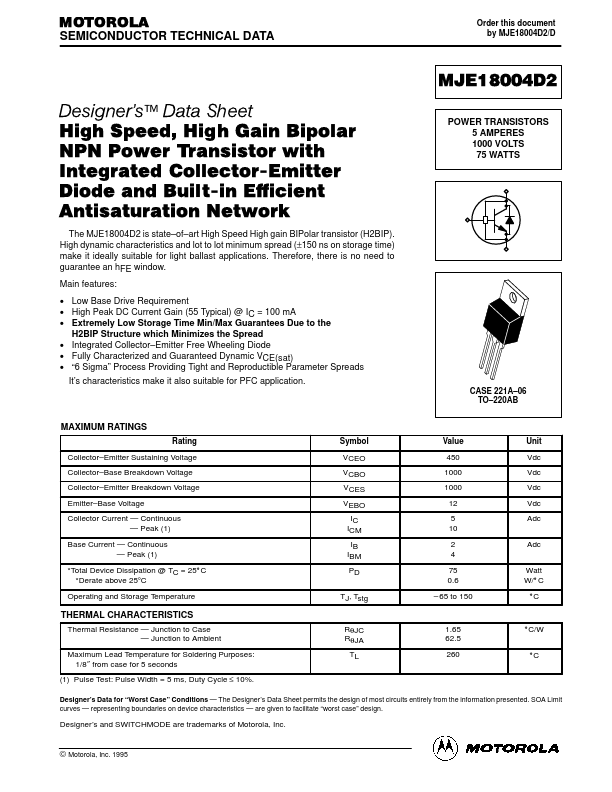 MJE18004D2