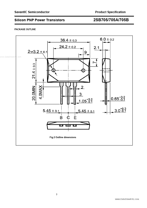 2SB705B