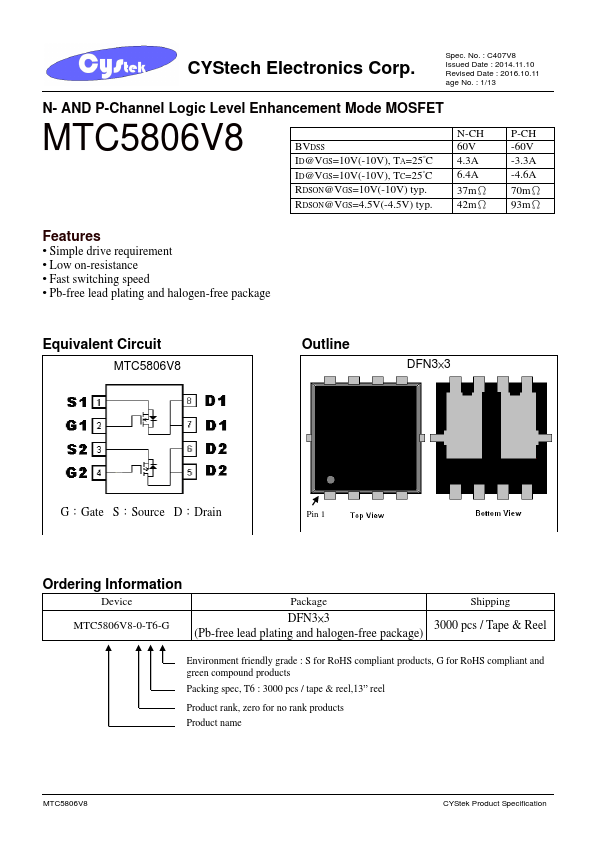 MTC5806V8