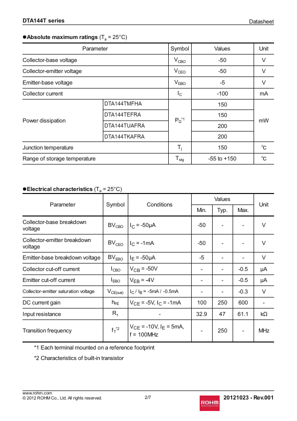 DTA144TUAFRA