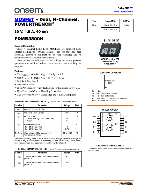 FDMB3800N