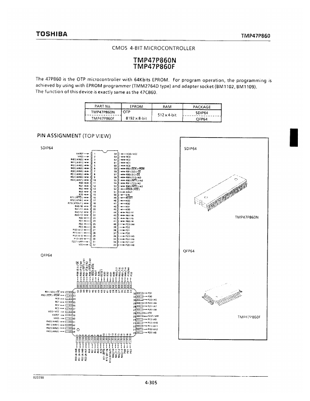 TMP47P860F