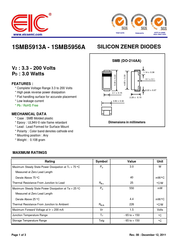 1SMB5950A