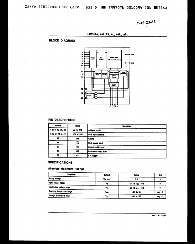 LC3517AS