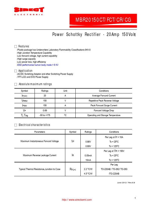 MBR20150CT