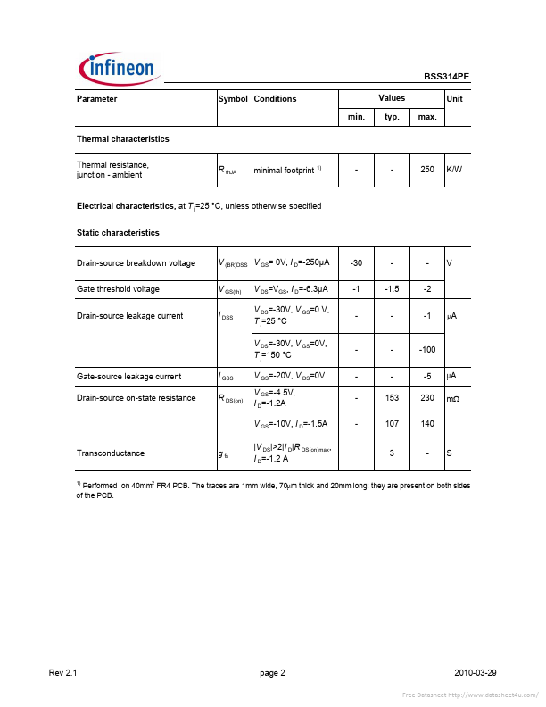 BSS314PE