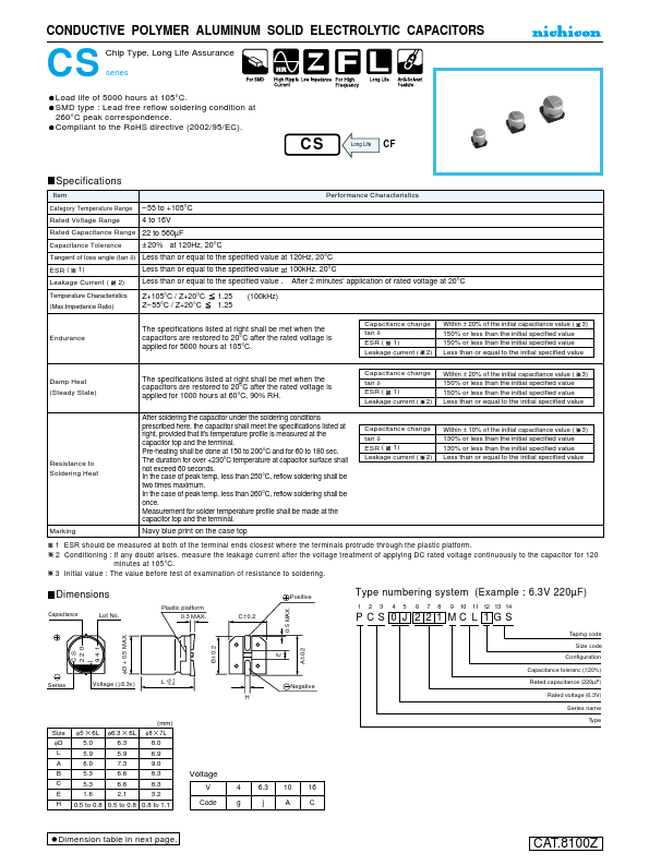 PCS1A151MCL9GS