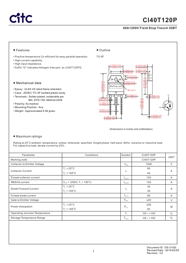 CI40T120P