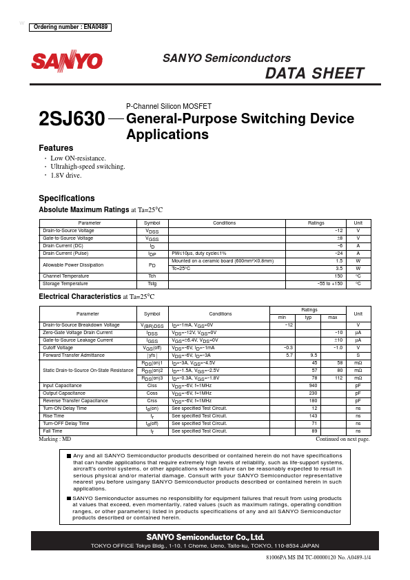 2SJ630