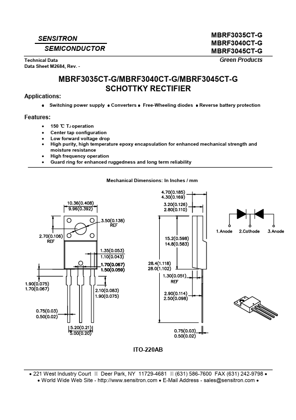 MBRF3040CT-G