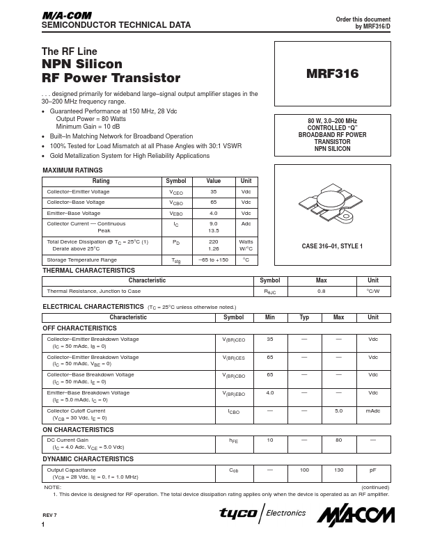 MRF316