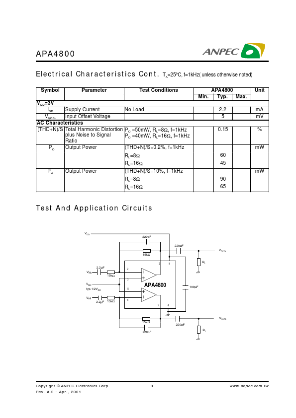 APA4800