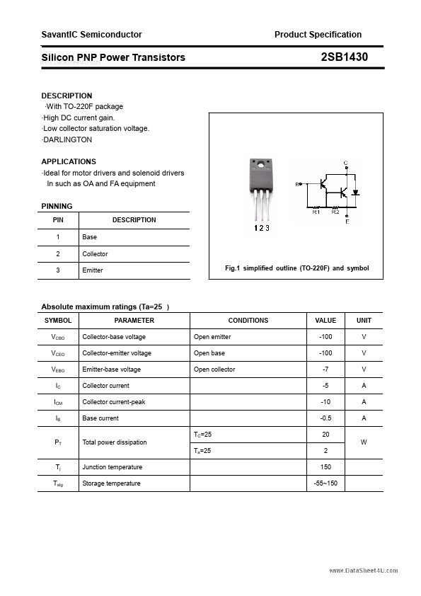 2SB1430