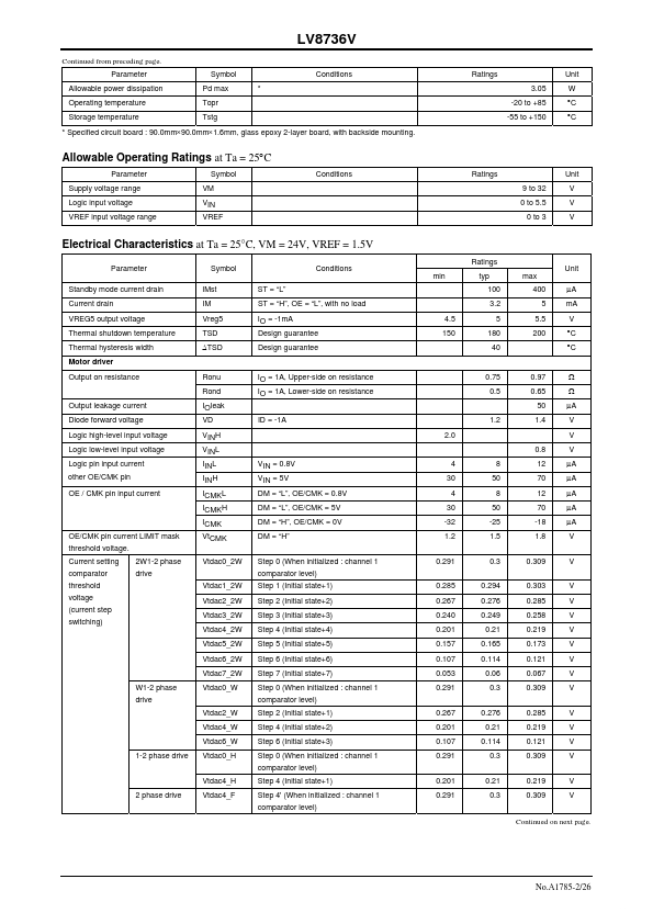 LV8736V