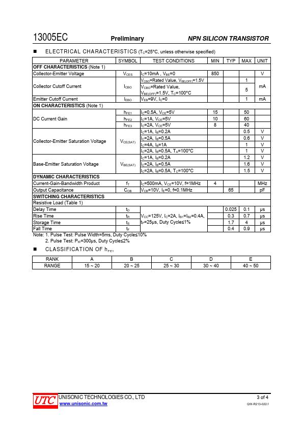 13005EC