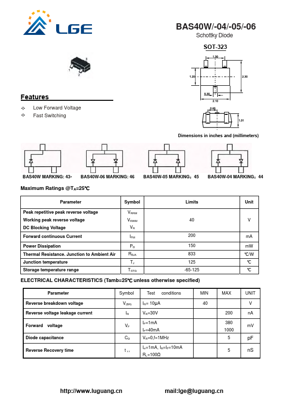 BAS40W-05