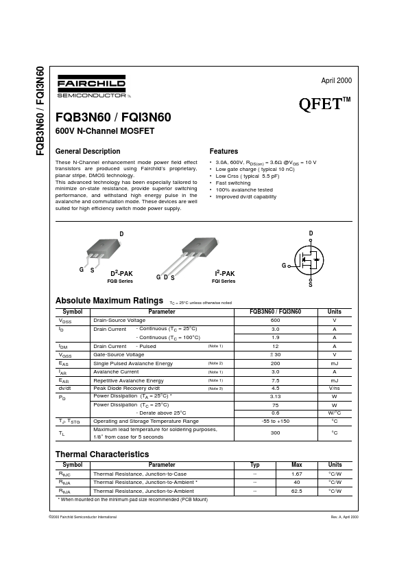 FQI3N60