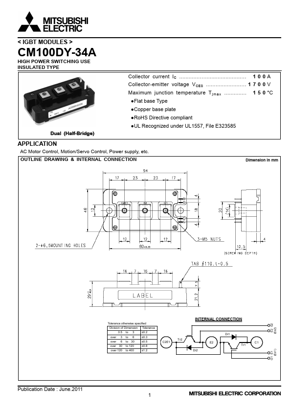 CM100DY-34A