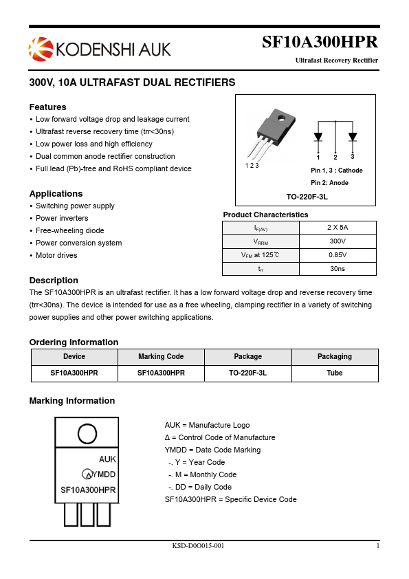 SF10A300HPR