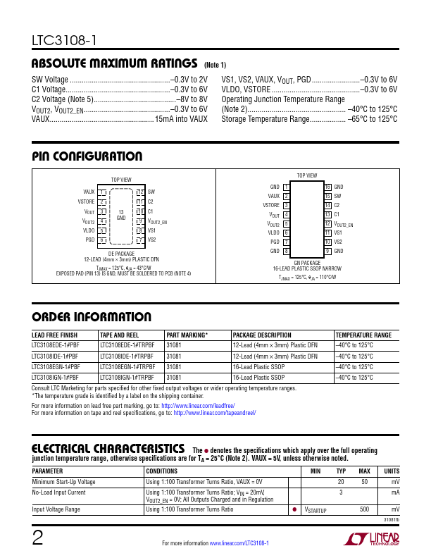 LTC3108-1