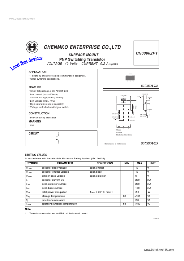 CH3906ZPT