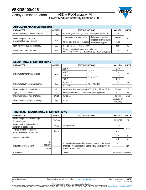 VSKDS400-045