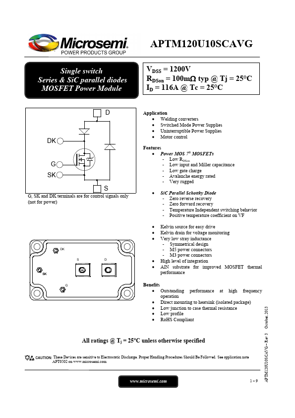 APTM120U10SCAVG