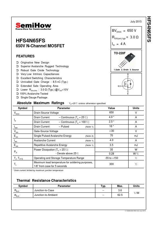 HFS4N65FS