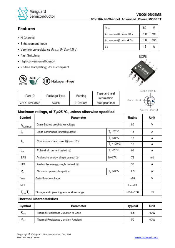 VSO010N08MS