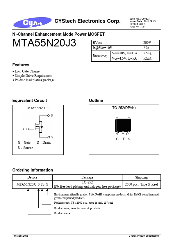 MTA55N20J3