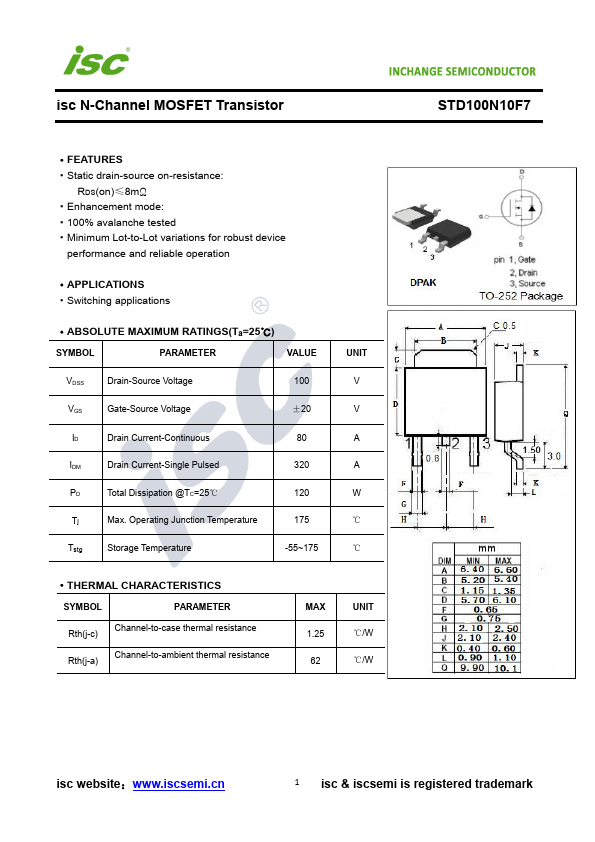 STD100N10F7