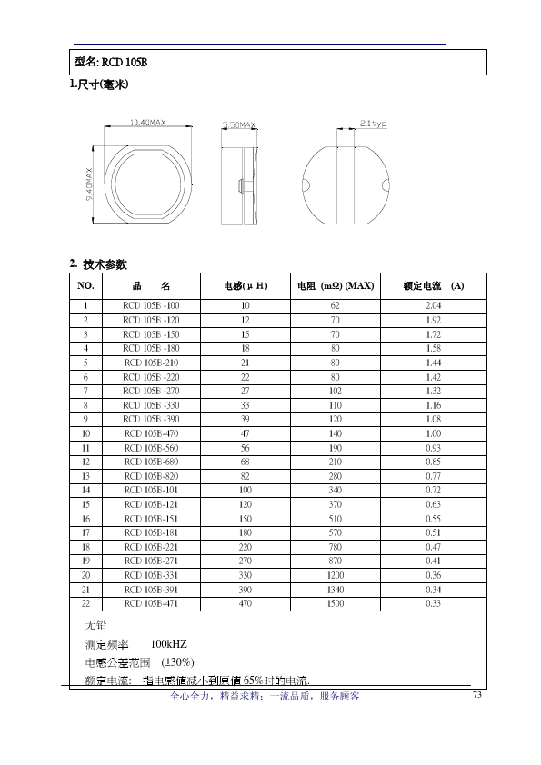 RCD105B