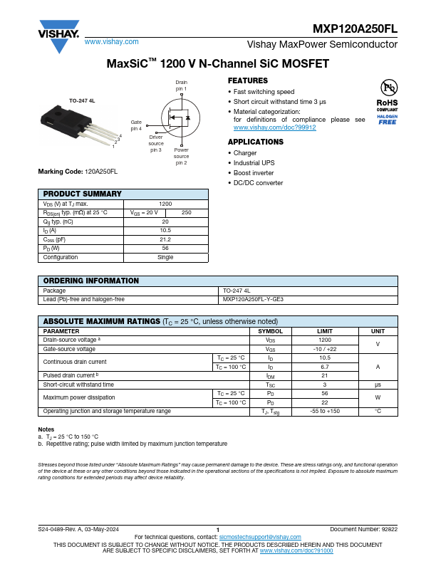 MXP120A250FL