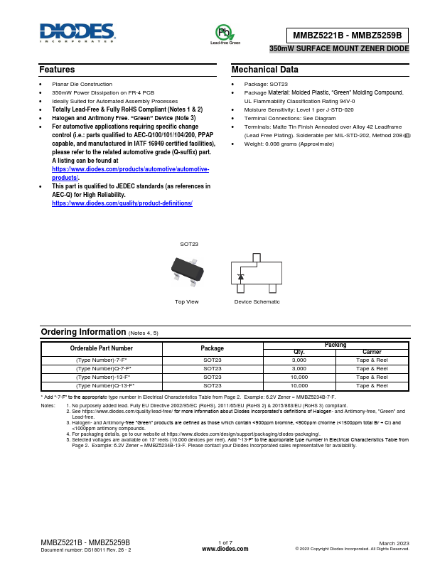 MMBZ5240B